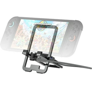 Genérico - Base Plegable Usb Ultradelgada Para Nintendo Switch 2/Steam Deck/Rog Ally X, Soporte Metálico Portátil, Concentrador Multipuerto