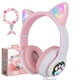 thumbnail image 1 of Auriculares inalámbricos para niños KUYAON Cat Ear LED rosa, 1 of 3