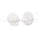 thumbnail image 2 of 1 Par De Almohadillas Protectoras Para El Sudor De Las Axilas Reutilizables Para El Verano Para Mujeres De Secado Rápido Blanco Con Malla, 2 of 5