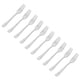 thumbnail image 2 of Vajilla Resistente Para Postres, Fiestas, Bodas, 10 Cucharas Plateadas, 2 of 5