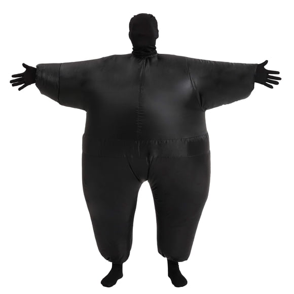 Disfraz inflable de mascarada de cuerpo entero IHGYT negro