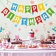 thumbnail image 3 of Banner de cumpleaños Woizoeiy rojo, verde, azul y amarillo DIY, 3 of 7