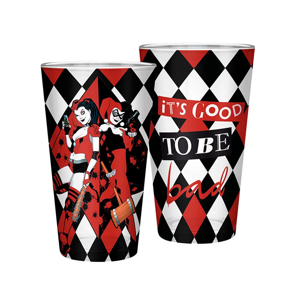 Abystyle - Vaso De Dc Comics Large Glass Harley Quinn