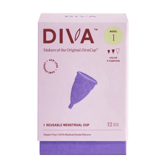 Copa menstrual DivaCup modelo 1 de silicona de grado médico