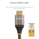 thumbnail image 5 of Cable HDMI StarTech HDMI 2.0 con certificación Premium de 16 pies [5 m], 5 of 8