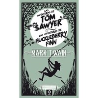 Edimat Libros - Libro Las Aventuras De Tom Sawyer Y Las Aventuras De Huckleberry Finn (Piel Clasico Extra)