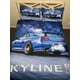 thumbnail image 1 of Skyline Car Printed Quilt Duvet Cover Set Children Doona Cover Bedding Kids3-Piece Bedding Set, 1 of 4