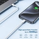 thumbnail image 4 of Cargador y cable Vagavo USB C de 20 W para iPhone 16 15, paquete de 3 m, 4 of 7