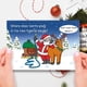 thumbnail image 4 of Tarjeta de felicitación navideña COLINHELIN Funny Santa Merry Christmas, 4 of 7