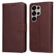 thumbnail image 1 of Funda Billetera para Samsung Galaxy S25 Ultra con Porta Tarjetas y Soporte Ajustable Marrón, 1 of 5