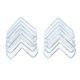 thumbnail image 2 of 10Pack Furniture Corner Protector Baby Proofing Corner Guard Bumper Clear, 2 of 5