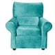 thumbnail image 1 of Sillon 1C Beron Felpa turquesa  95x90x100 cm, 1 of 3
