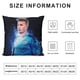 thumbnail image 2 of Funda de Almohada de Terciopelo Kevin De Bruyne Desmarcar 30x30cm, 2 of 6