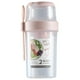 thumbnail image 1 of Recipiente Para Ensalada Taza Rosa, 1 of 3