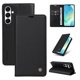 thumbnail image 2 of Funda Billetera de Cuero para Samsung Galaxy A17 con Tarjetero y Soporte - Tapa Magnética Negro, 2 of 6