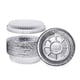 thumbnail image 1 of Bandejas de Aluminio Fig & Leaf 18 cm, Pack de 60 con Tapas, 1 of 9