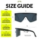 thumbnail image 4 of Gafas de sol Pit Viper Original 2.0 lente Smoke armazón negro, 4 of 9
