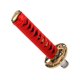 thumbnail image 4 of Perilla De Cambio De Marchas Domineering Samurai Sword Style Catchers Gear Para Coche Manual 15CM Rojo Negro, 4 of 5