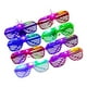 thumbnail image 1 of Pack 12pcs Lentes Anteojos Con Luz Led Cotillón Fiesta Varios Colores Para Regalos De Fiesta De Neón, Bodas, Conciertos, Raves Y Cumpleaños, Discotecas, Halloween, Navidad., 1 of 7