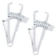 thumbnail image 1 of Calibrador de grasa corporal (2 unidades): dispositivo portátil para medir el IMC y la grasa corporal. Calibrador de pliegues cutáneos para hombres y mujeres., 1 of 5