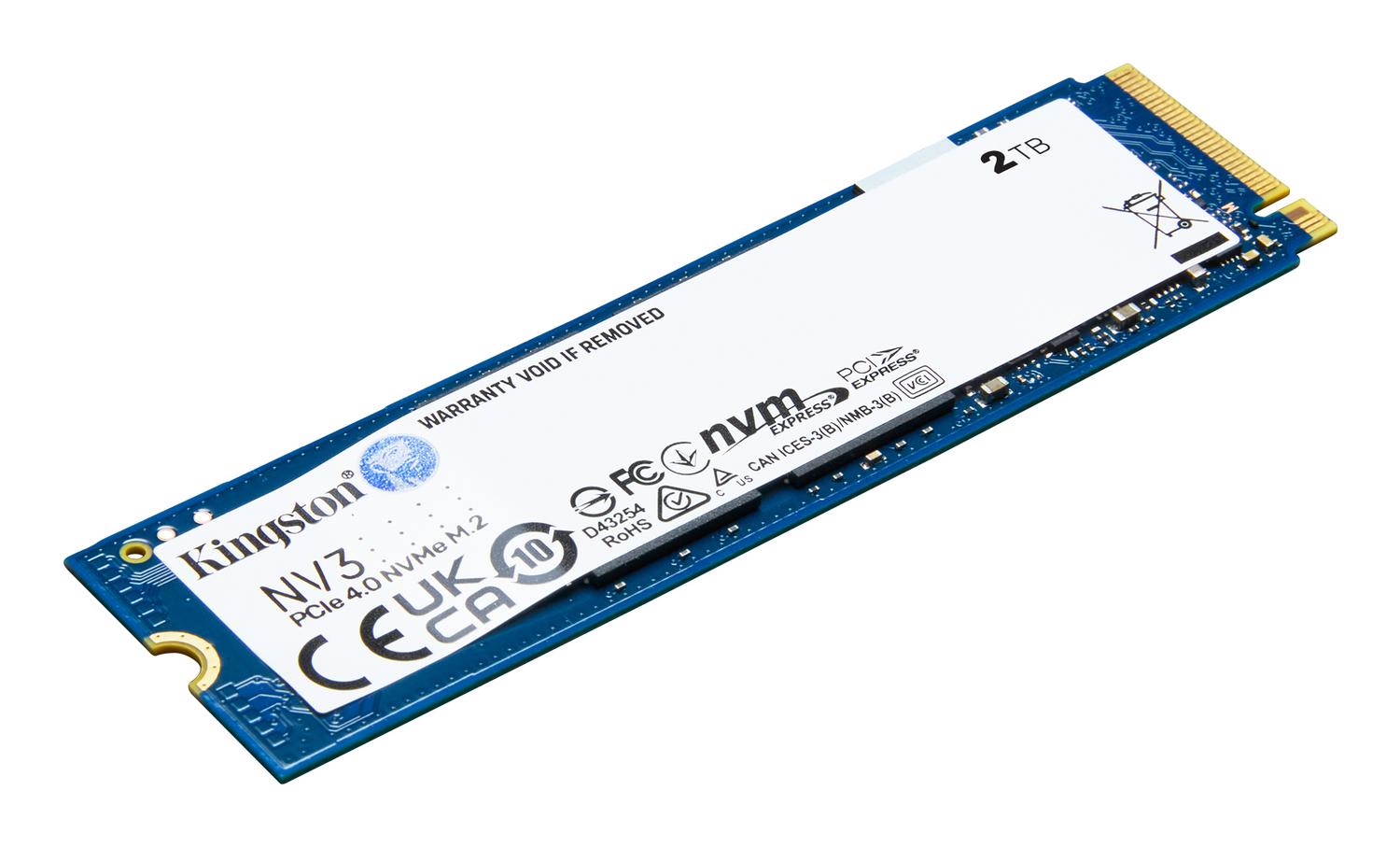 Disco De Estado Sólido Ssd Kingston Nv3 2 Tb M.2 Azul