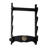Bothyi - Sword Stand Wall Mount Estante De Pared Clásico Multiusos Para Habitación, Hogar, Oficina, 4 Capas