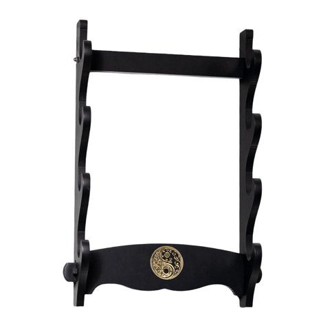 Bothyi - Sword Stand Wall Mount Estante De Pared Clásico Multiusos Para Habitación, Hogar, Oficina, 4 Capas