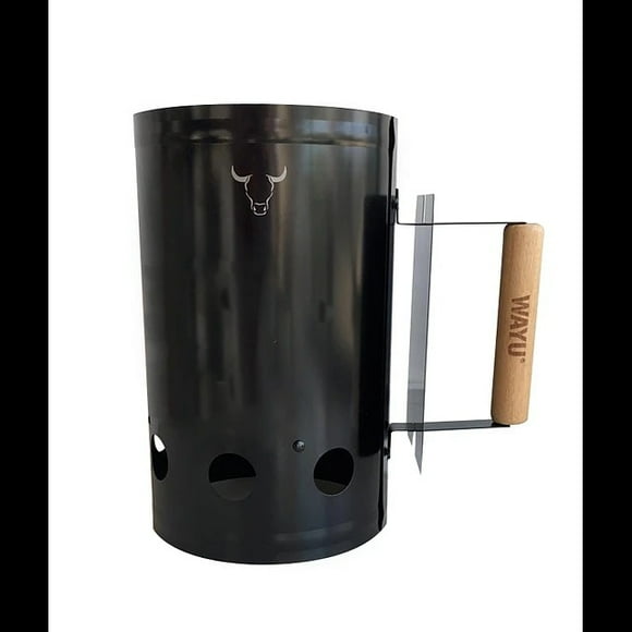 Chimenea De Acero Iniciador Fuego Carbon Rapido Parrilla