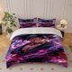 thumbnail image 1 of Kakarot Theme Bedding Set | Includes 1 Duvet Cover and 2 Pillowcases Soft and Comfortable Suitable for All Seasons, 1 of 1
