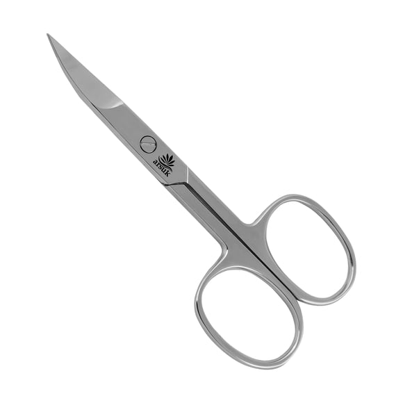 Tijeras de uñas ARSUK 9,5 cm acero inoxidable curvadas