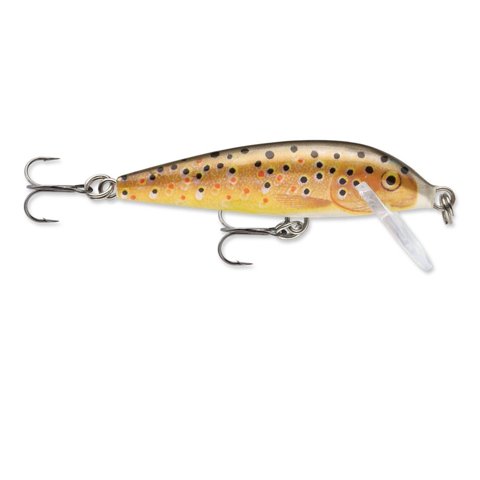 Rapala - Señuelo Countdown Brown Trout Balsa 5Cm 5Gr Sinking