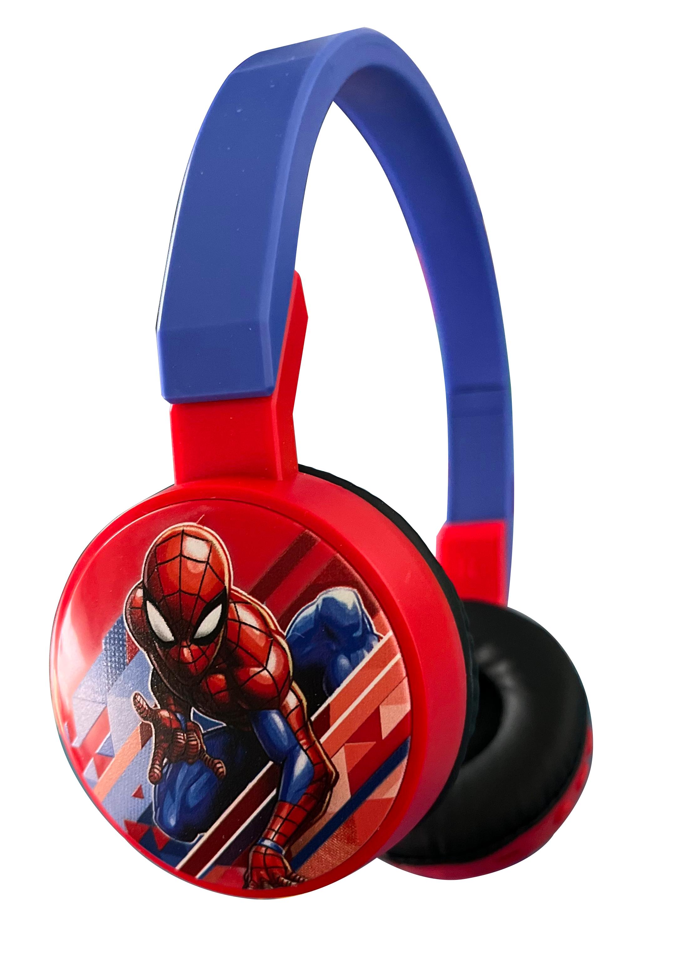 Marvel - Audífono Inalambrico Plegable Bluetooth 5.0 Spider-Man