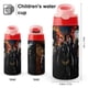 thumbnail image 2 of El Caballero OscuroBotella de Agua con Tapa Pop Top de Un Toque, Acero Inoxidable, a Prueba de Fugas, para Deportes, Botella Infantil rosa 12 oz, 2 of 6