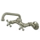 thumbnail image 1 of Grifo Kingston Brass KS213SN Kingston, montaje en pared, níquel cepillado, 1 of 2