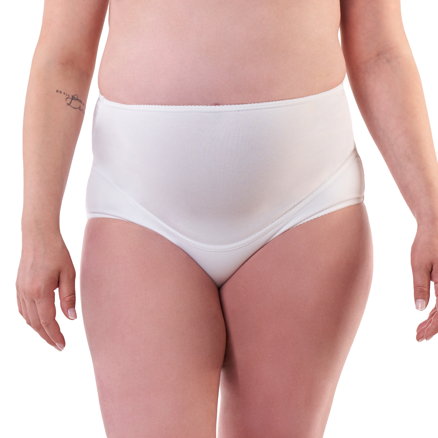 Calzón Cuadro Maternal Algodón Lycra Baziani