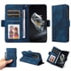 thumbnail image 1 of Carcasa FOXDOCK OnePlus 12 de cuero PU, diseño acolchado clásico, protección contra caídas y rayones, 1 of 5