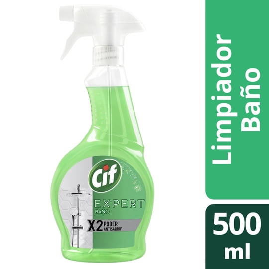 Limpiador Baño Desinfectante Tradicional Botella Gatillo 500ml Cif