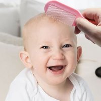 Genérico - Set 5 Kit Peine Cepillo Cerdas Suaves Recien Nacido Lau