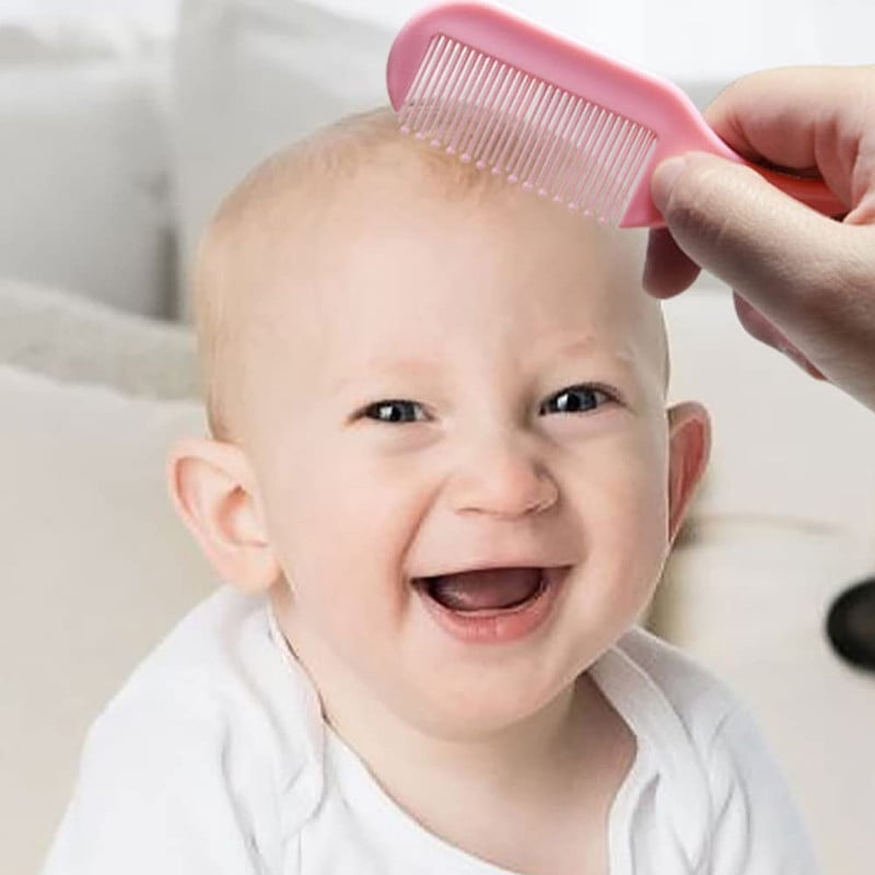 Genérico - Set 5 Kit Peine Cepillo Cerdas Suaves Recien Nacido Lau