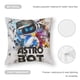 thumbnail image 5 of Astro Bot Fundas de almohada de terciopelo con tema, regalos de funda de almohada, decoración para el hogar, cojín de lanzar, regalo de cumpleaños para fans y parejas. 50cm x 50cm., 5 of 6