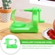 thumbnail image 5 of Pelador de manzanas manual multifunción, máquina peladora de frutas, práctica herramienta de cocina verde, 5 of 6