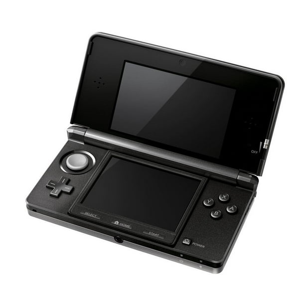 Nintendo 3DS Handheld Gaming Console - Cosmo Black (Refurbished