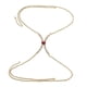 thumbnail image 3 of Accesorios De Joyería De Cadena De Pecho De Lencería Para Club Summer Mujeres Y Ni?as Red Diamond Gold, 3 of 5