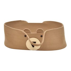 Magideal - Cesta Para Cambiar Pañales Para Bebé, Ligera, Para Recién Nacidos, Para Guardería, Viajes, Color Marrón