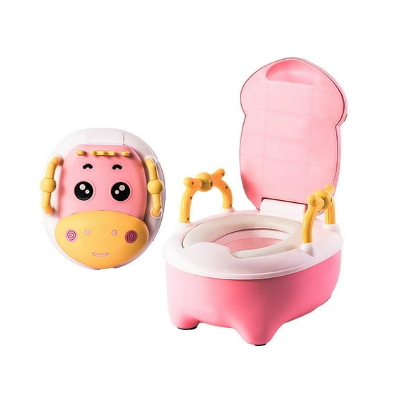 Pelela Bacinica Premium Diseño Venado Rosado