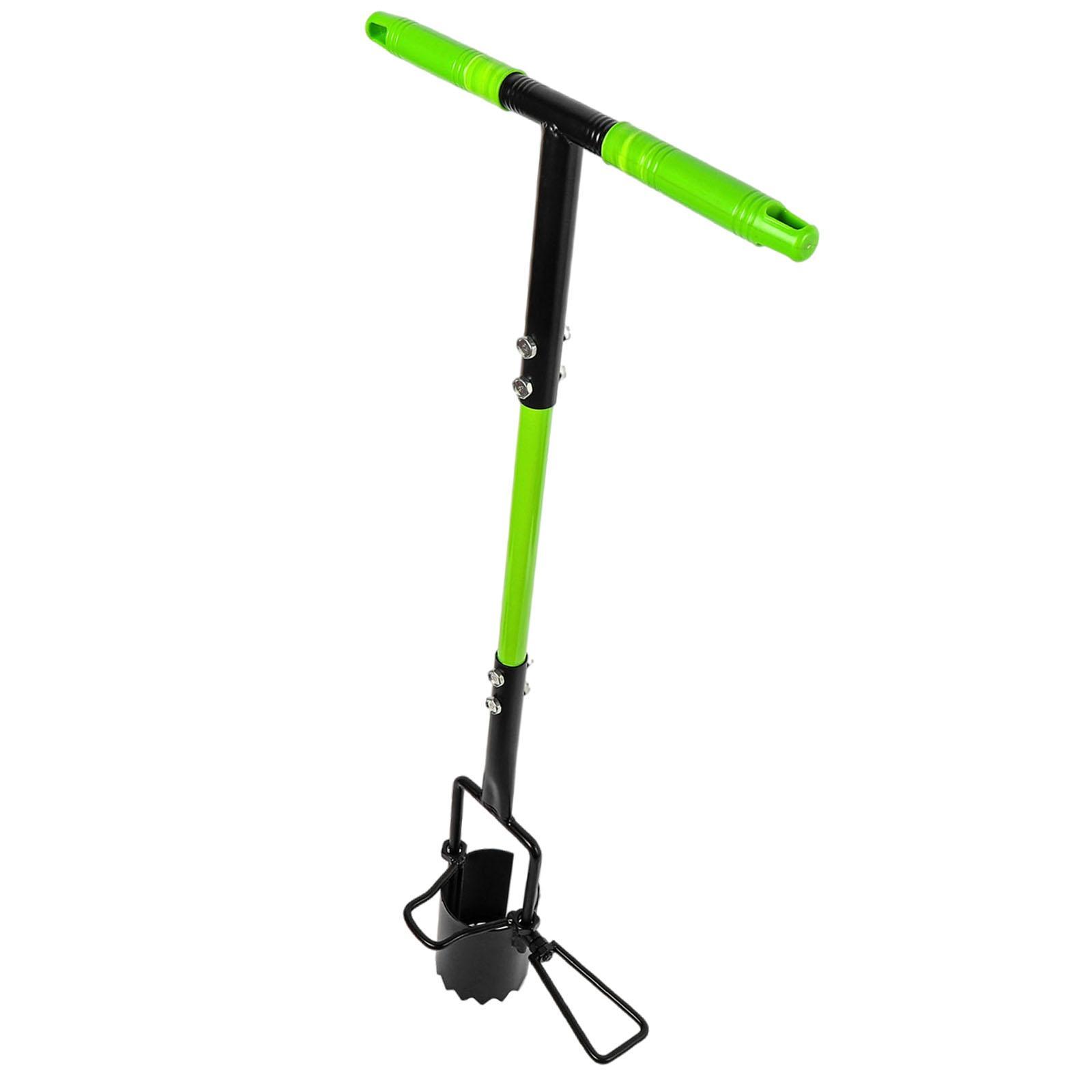 Ioensy - Herramienta De Plantador De Bulbo Manejar El Servicio Pesado Para La Plantación De Excavaciones De Trasplante