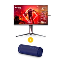 Monitor Gamer 27"" Agon Ag275Qxe Ips Qhd 170Hz + Parlante Bluetooth Portátil Aoc O1 Azul