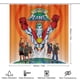 thumbnail image 2 of Capitán Planeta-theme 4-Piece Shower Curtain Set with Rugs, Waterproof Bathroom Decor Set Includes Bath Mat, U-Shaped Rug, Toilet Lid Cover and Curtain with Hooks, 2 of 6