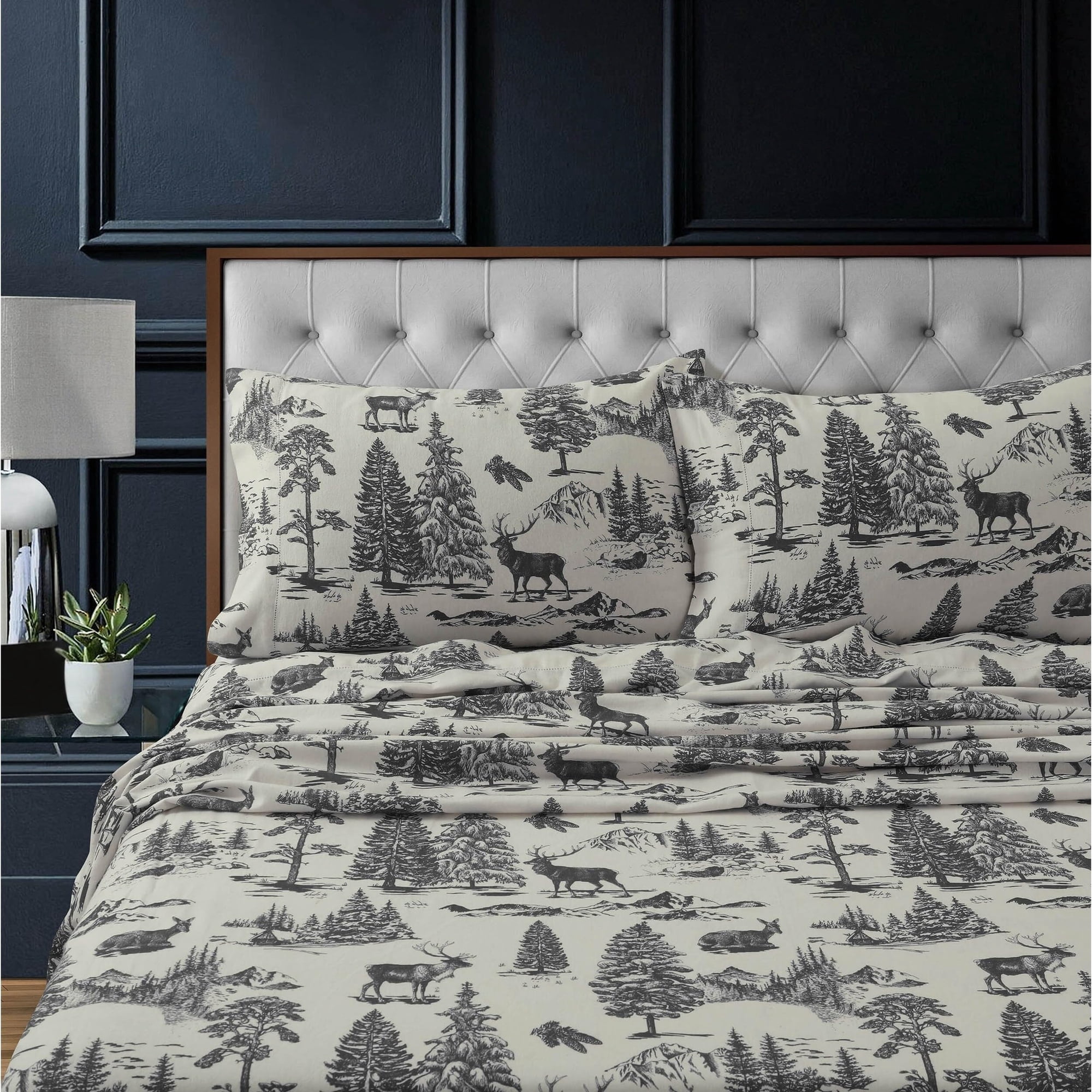 Sábanas De Franela Tribeca Living Tamaño Queen, 100% Algodón, 200 G/m²