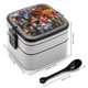 thumbnail image 2 of ROBLOX Fiambrera de Doble Capa, Contenedor de Almuerzo Portátil Apilable, Almacenamiento de Alimentos Hermético a Prueba de Fugas, 1000ml, 2 of 6